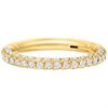 Multi Crystal Hinged Clicker - Guld Titan