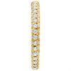 Multi Crystal Hinged Clicker - Guld Titan