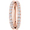 Double Crystal Ring Clicker - Rosé Titan