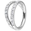 Double Crystal Ring Clicker - Titan