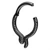 Serpent Hinged Clicker - Black Titan