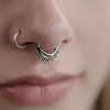 Svart Triple Oriental Hinged Clicker