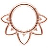 Flower Lines Clicker - Rosé Titan
