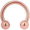 Hästsko Barbell Rosé - Titan Basic