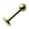 Micro Labret 1.2mm - Guld Titan
