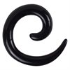 Svart Acrylic Spiral