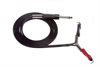 Eikon 6' Long Black Clip Cord with 1/4" Mono Plug 