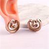 Rosé Snake Ear Saddles - Säljs i par