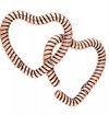 Twisted Heart Rosé Ear Weights - Säljs i par